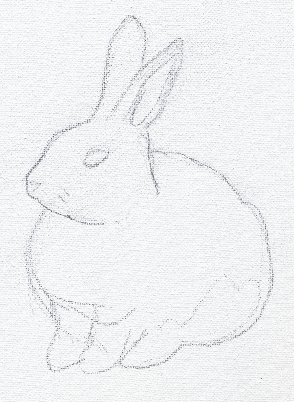 1024x1401 Clover The Rabbit (Pencil Sketch) By Stevenmatarazzo