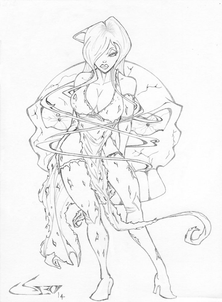 735x1001 Jessica As Elvira,mistress Of The Dark Pencil By Sjedi