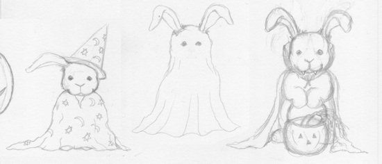 550x236 Halloween Rabbits The Rabbit House