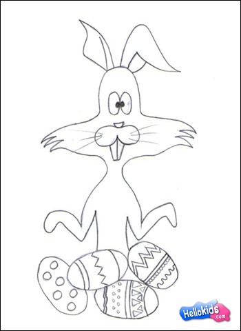 350x480 How To Draw How To Draw An Easter Bunny