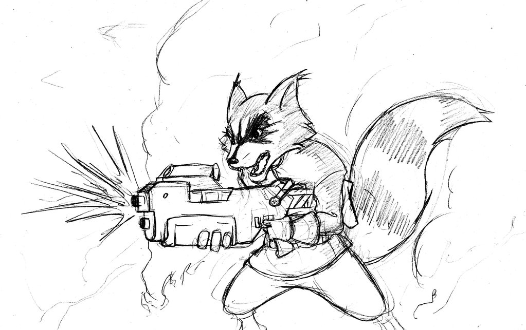 1023x643 Rocket Raccoon By Volador N7