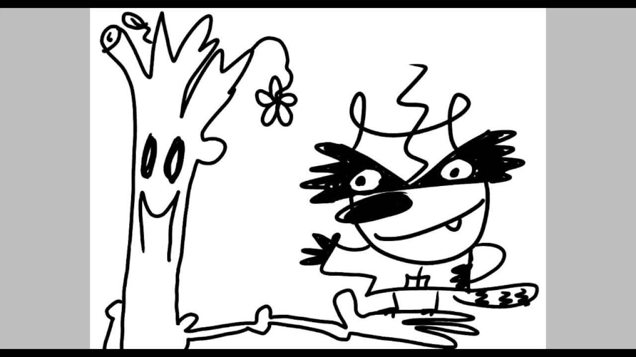 1280x720 How To Draw Rocket Raccoon With A U And A K