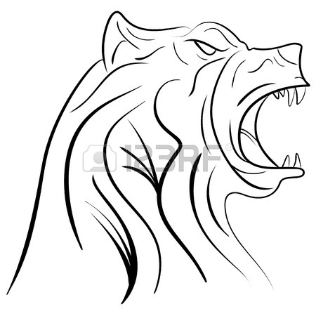 450x450 Vector Hand Drawn Pen And Ink Black And White Cute Raccoon Face