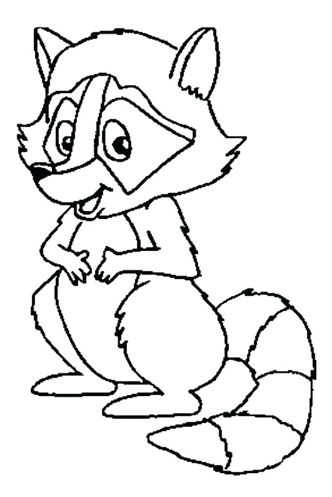 684x1024 Beautiful Raccoon Coloring Pages Free Download How To Draw