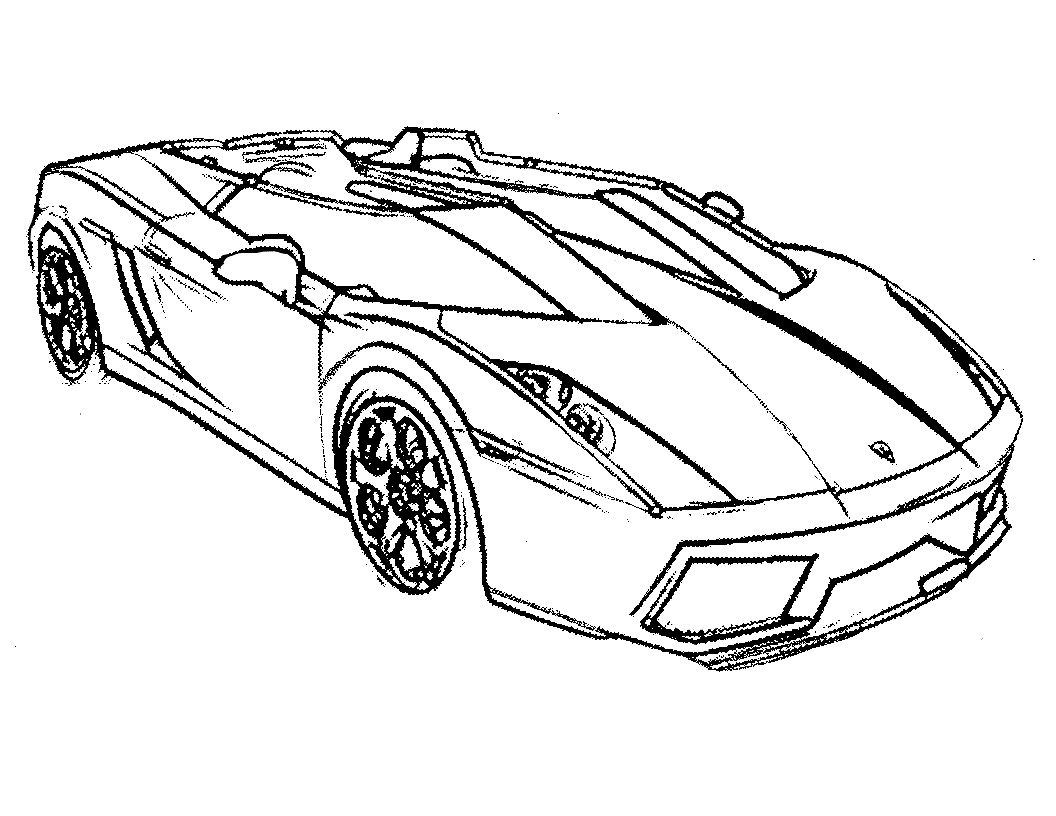 1056x816 Race Car Coloring Pages Printable Free Archives