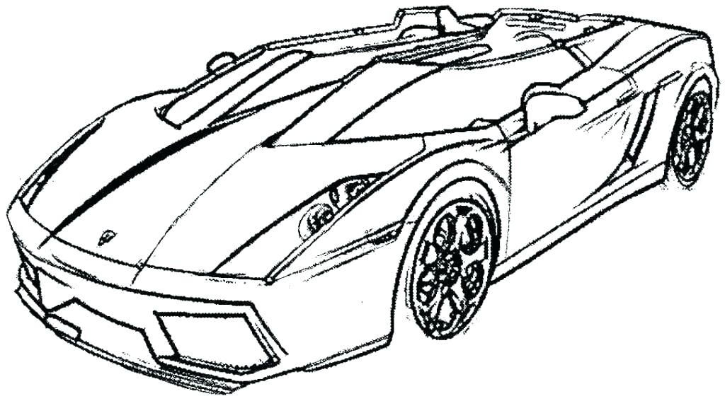 1024x567 Cars Coloring Pages Printable For Good Page Preschool Cure Draw