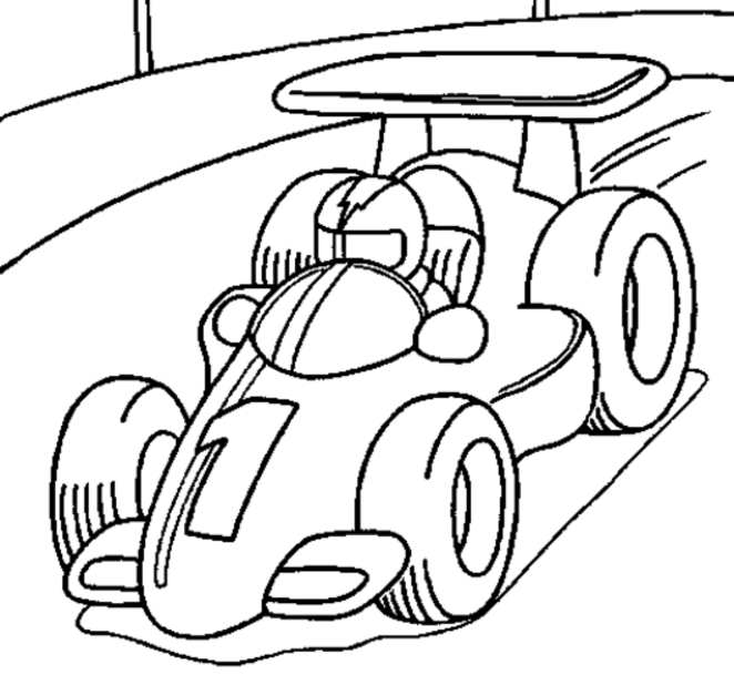 662x618 Special Race Car Coloring Pages Gallery Kids I