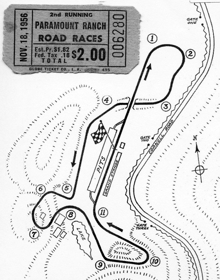 707x900 Paramount Ranch Race Track