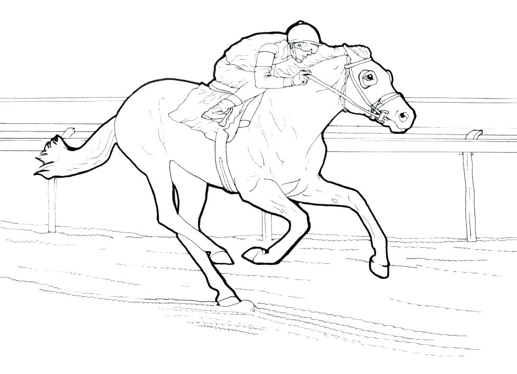 1024x740 Free Horse Coloring Pages Carousel Animals Coloring Pages