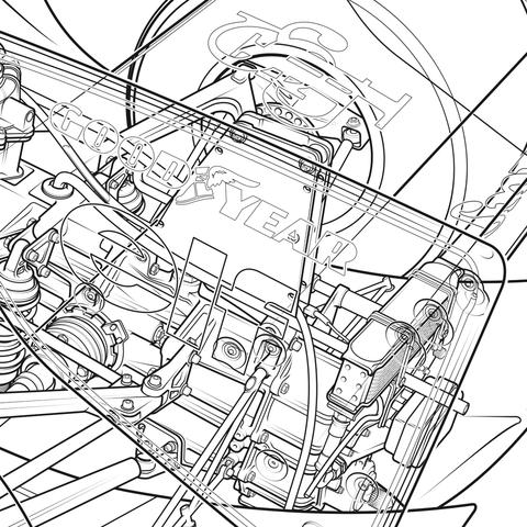 480x480 Racetrack Art