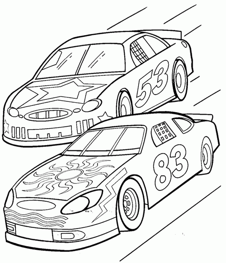 775x901 Coloring Pages Graceful Racing Coloring Pages Racing Coloring