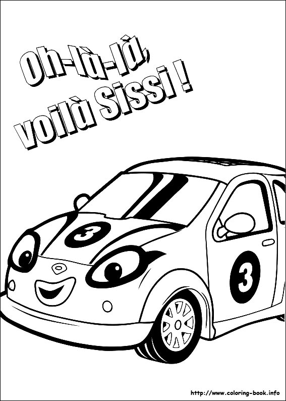 567x794 Roary The Racing Car Coloring Pages On Coloring
