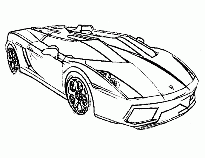 687x531 Coloring Pages Cool Coloring Pages Cars Printable Free Race Car