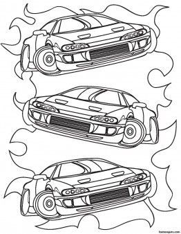 262x338 Drawn Race Car Kid