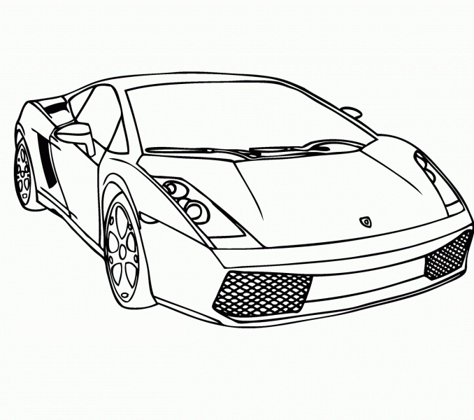 Racing Car Drawing For Kids at GetDrawings | Free download