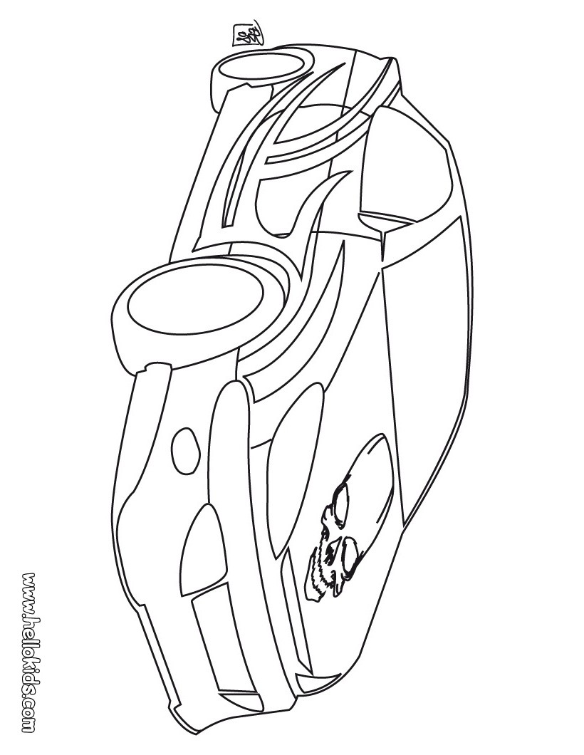 820x1060 Racing Car Coloring Pages