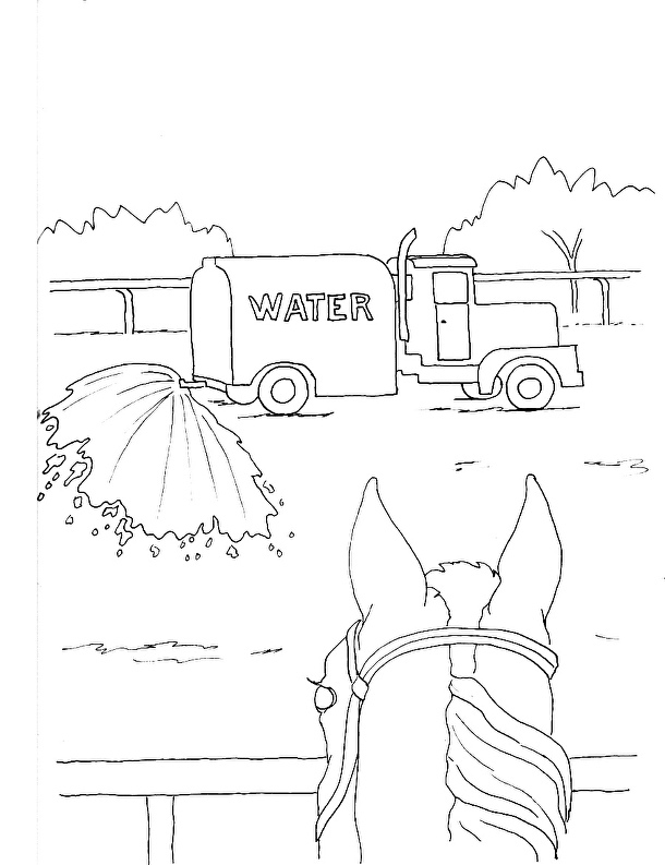 610x793 Art Of Horse Racing