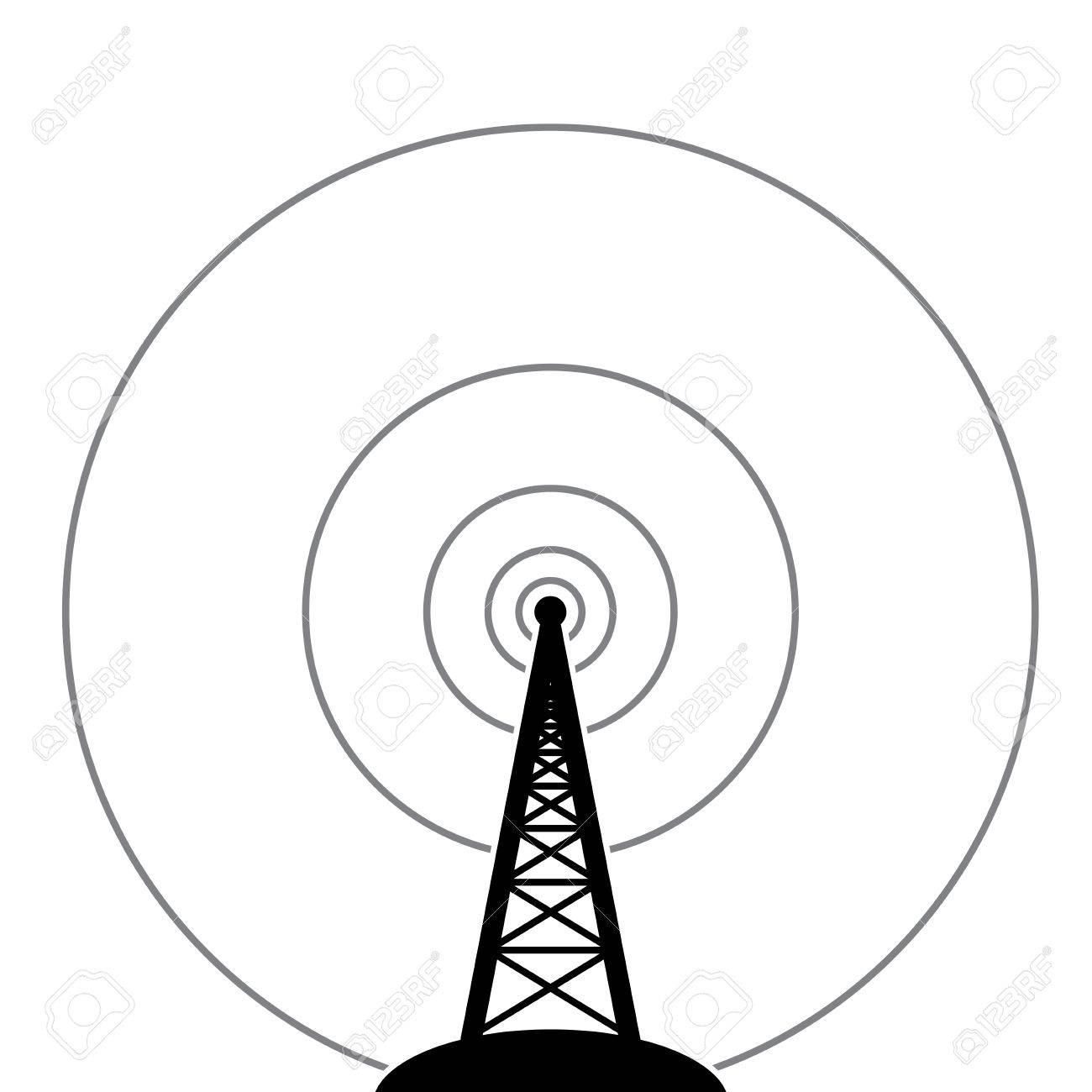 Radio Tower Drawing at GetDrawings | Free download