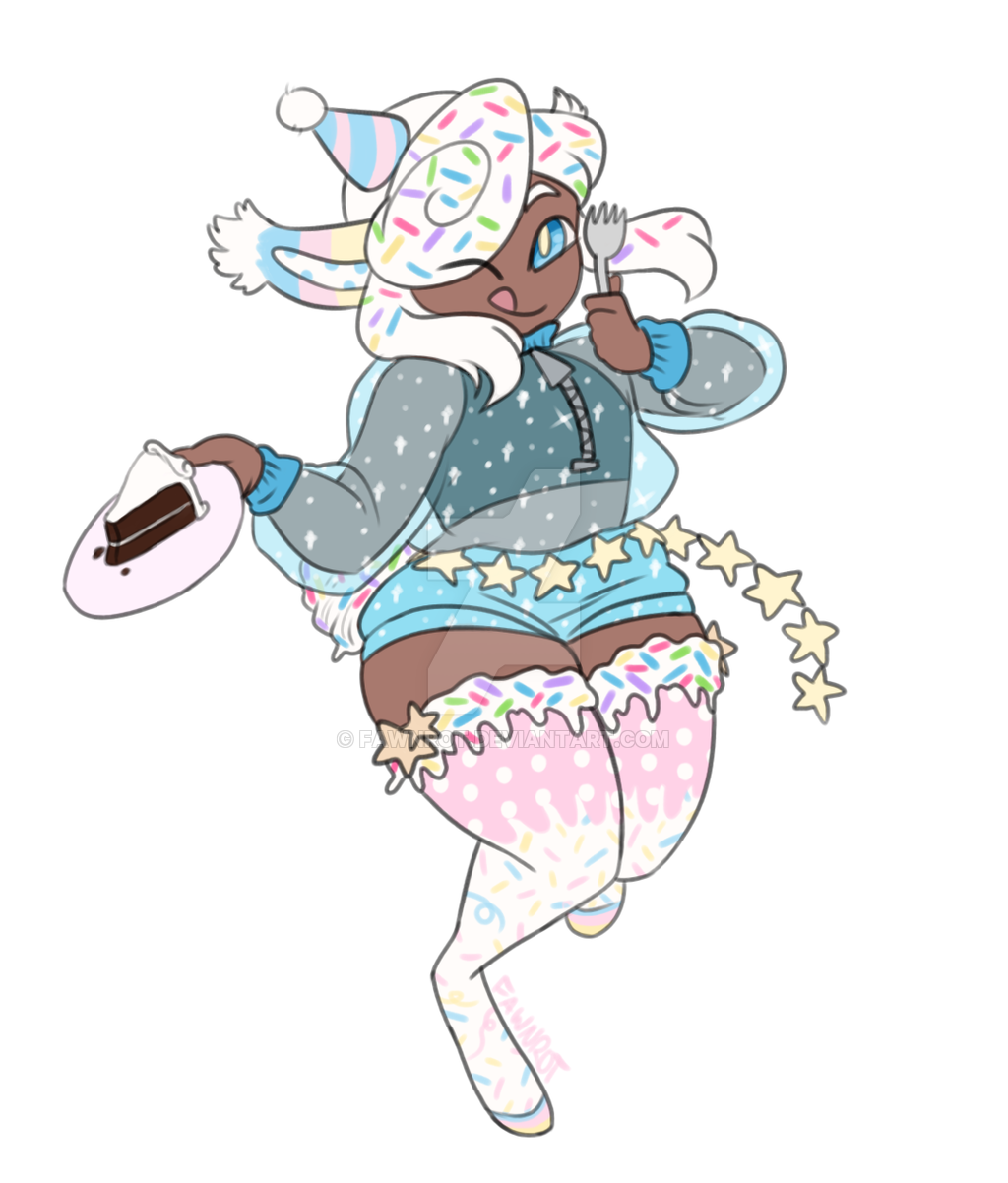 1024x1202 Babycakes (Raffle Entry) By Fawnrot