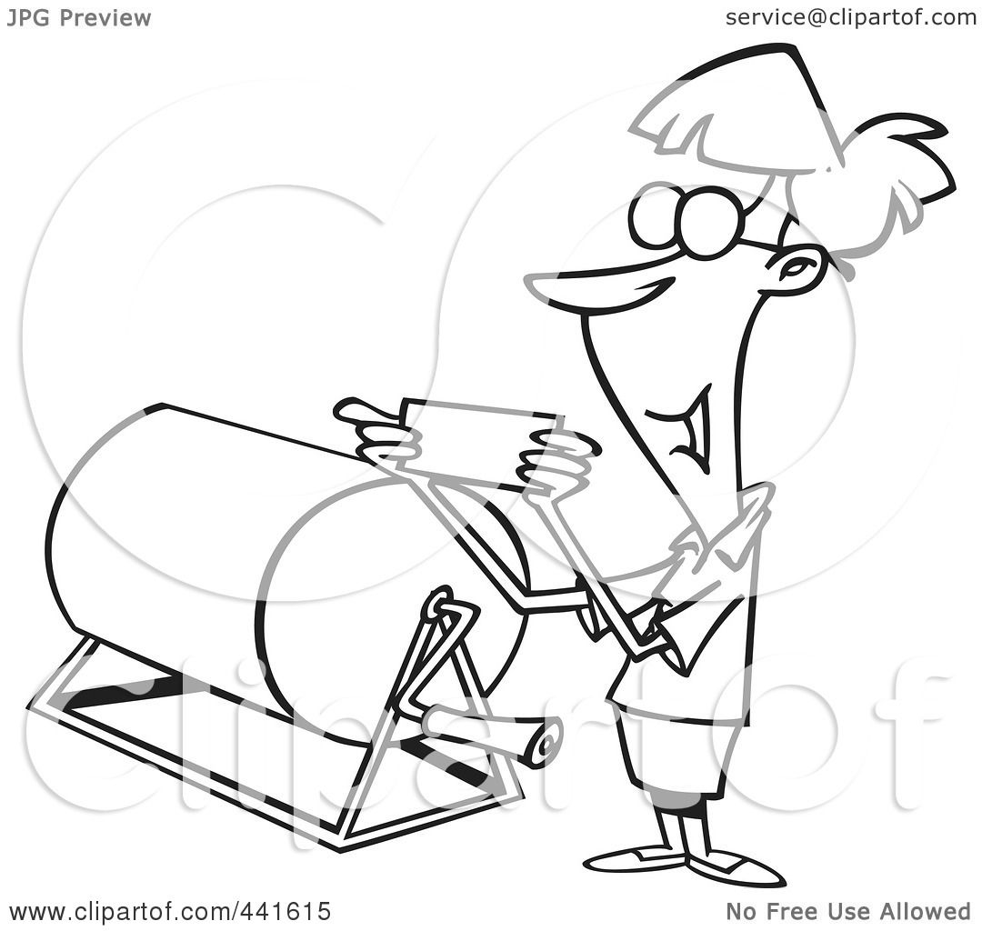 1080x1024 Royalty Free (Rf) Clip Art Illustration Of A Cartoon Black