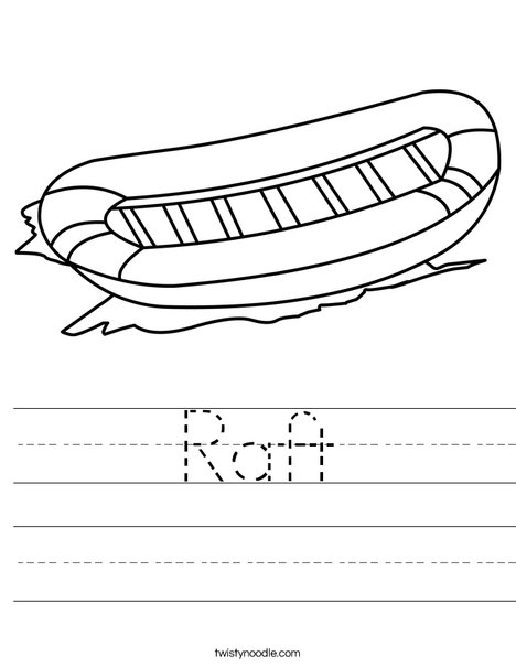468x605 Raft Worksheet