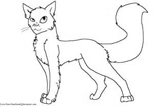 300x214 How To Draw A Cat Tutorial Youtube, Standing Warrior Cats Drawing