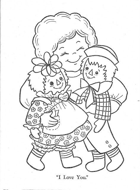 472x640 351 Best Raggedy Ann Coloring Pages Images