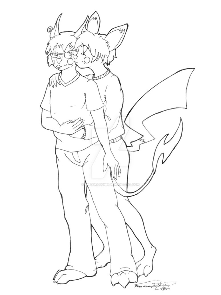 774x1032 Anthro Pikachu And Raichu By Lilydraconis