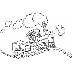 230x230 Top 26 Free Printable Train Coloring Pages Online