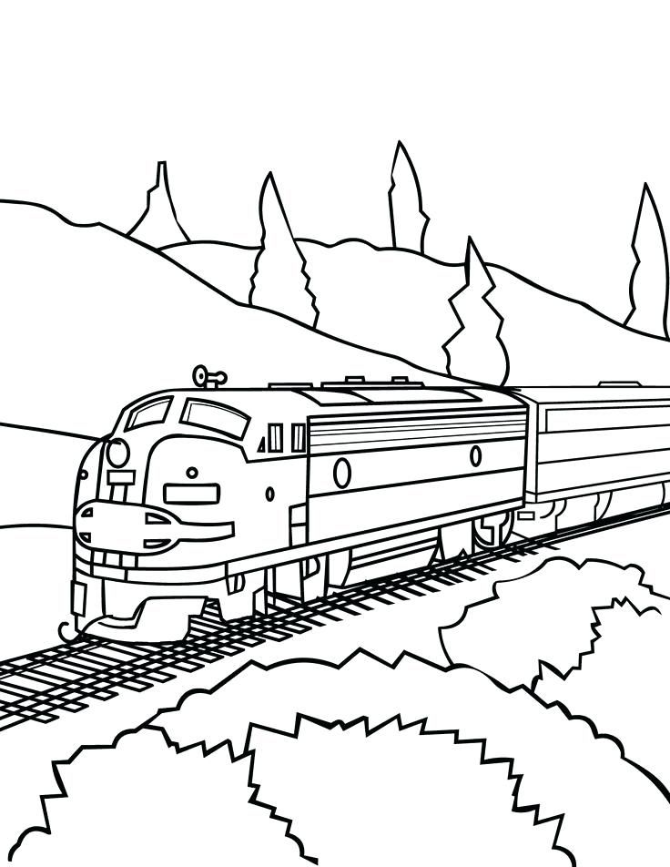 Railroad Tracks Drawing at GetDrawings | Free download