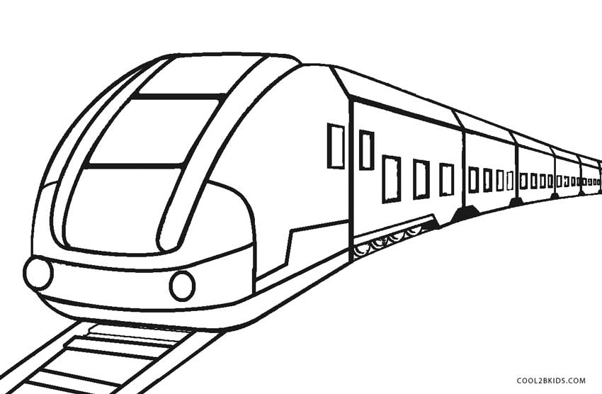 850x556 Free Printable Train Coloring Pages For Kids Cool2bkids