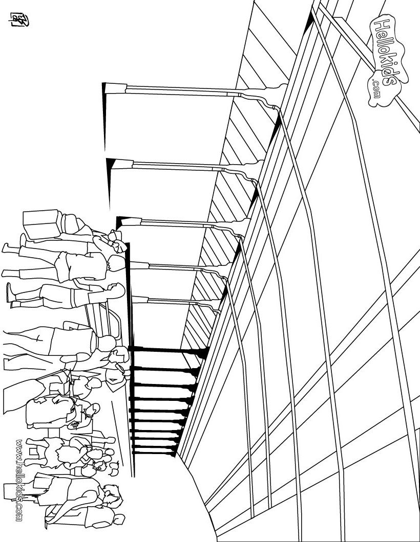 820x1060 Subway Station Coloring Pages