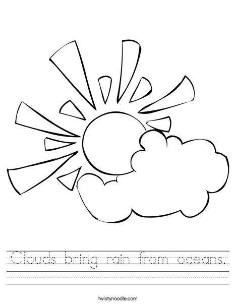 468x605 Clouds Bring Rain From Oceans Worksheet