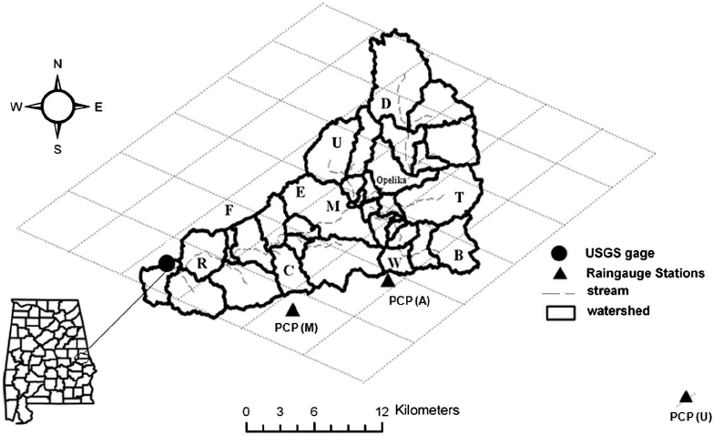 783x478 Location Of The Saugahatchee Creek Watershed Alabama,