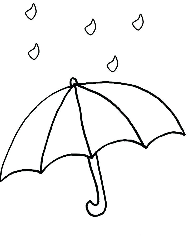 718x957 Coloring Umbrella Umbrella Colouring Page 8 Coloring Pages