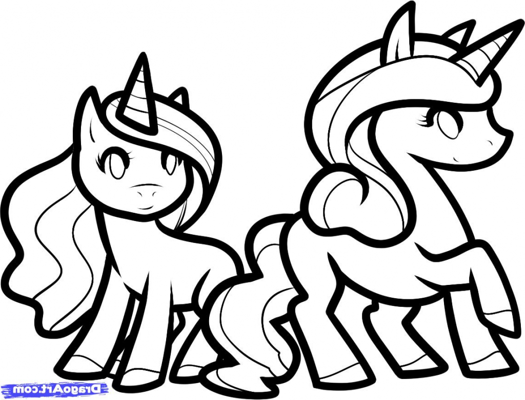 1024x782 Cartoon Unicorn Drawing Art Lessons