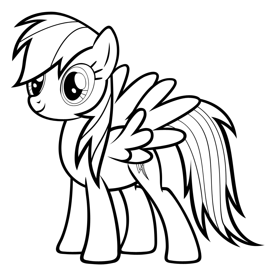 1080x1080 Image Result For Rainbow Dash Lineart Kids Coloring Line Art