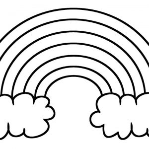 300x300 Copy Rainbow Coloring Pages Similarpages.co