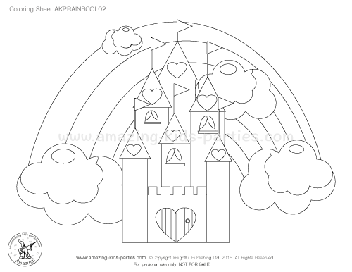 500x386 Kids Party Ideas Rainbow Party