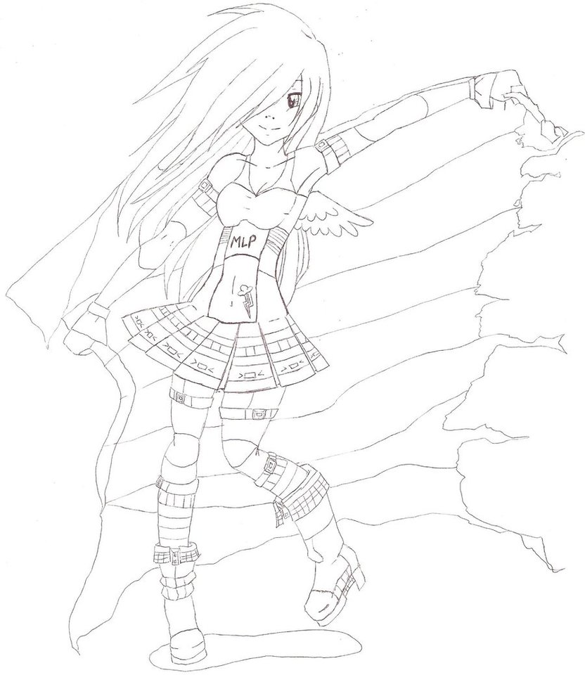 832x960 Human Rainbow Dash Sketch By Imalune