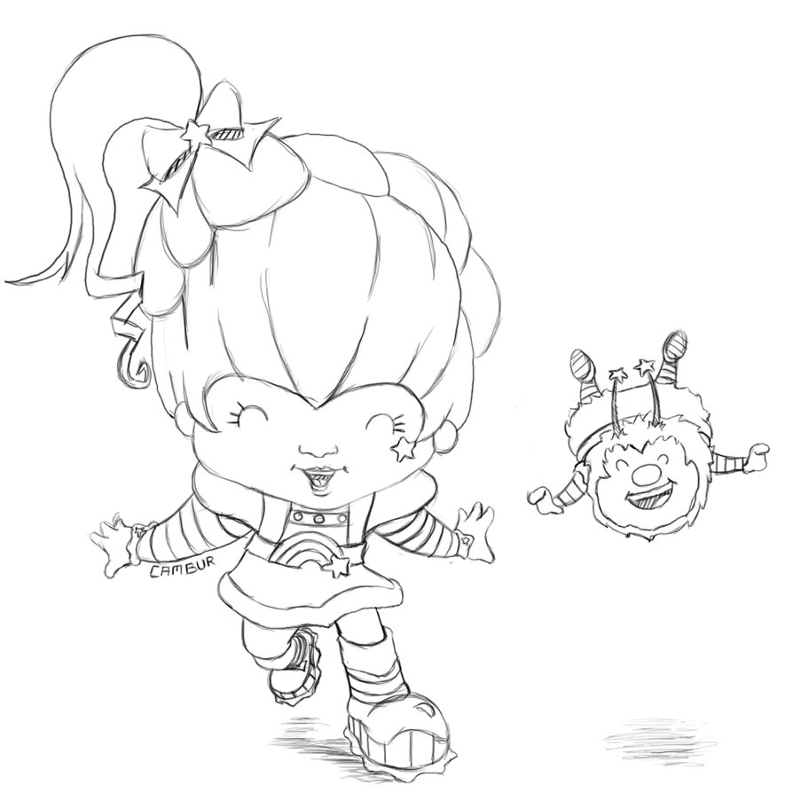 894x894 Arcoiris Rainbow Brite Sketch By Camburxp