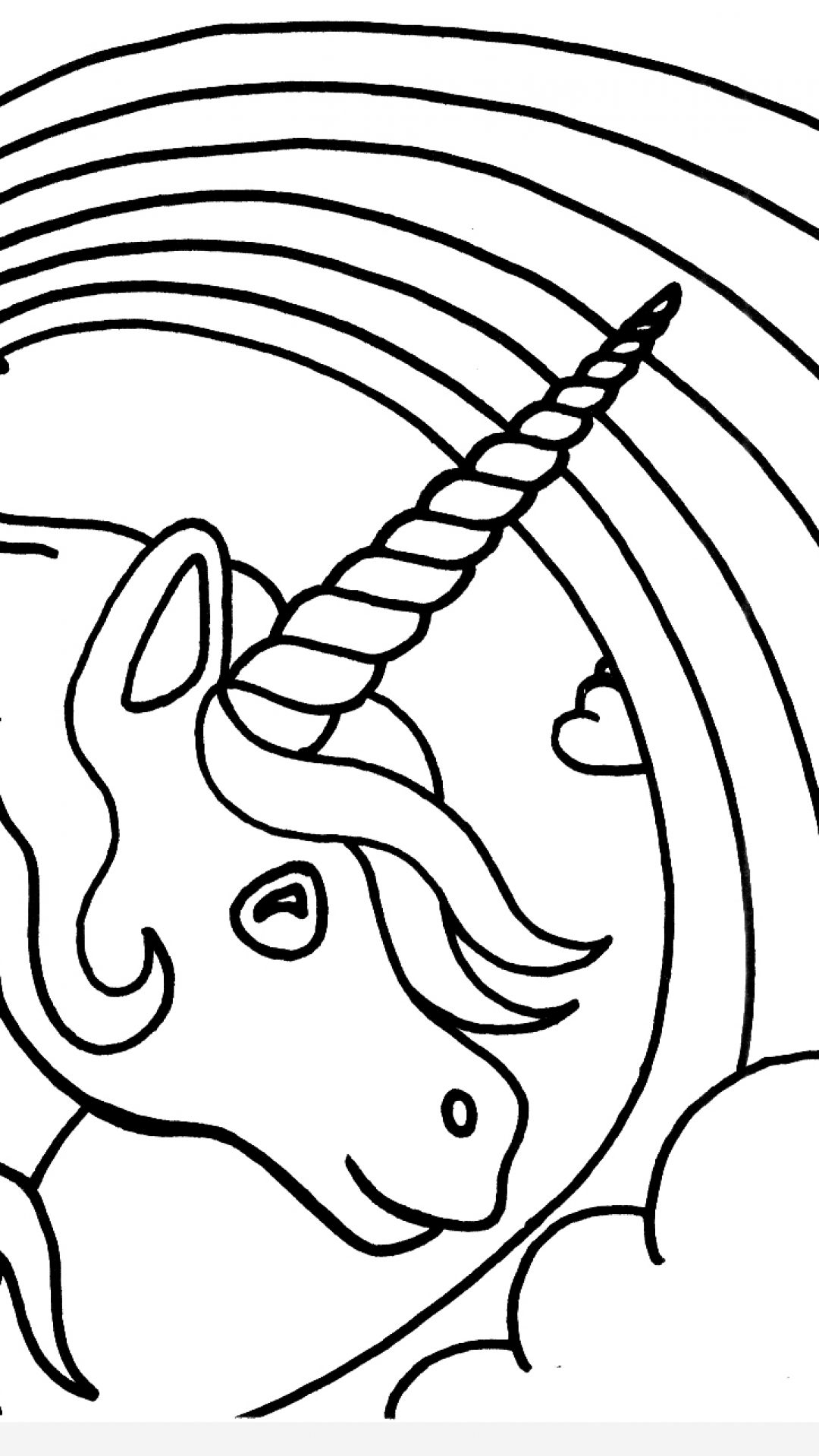 1080x1920 Free Rainbow Coloring Pages Timykids