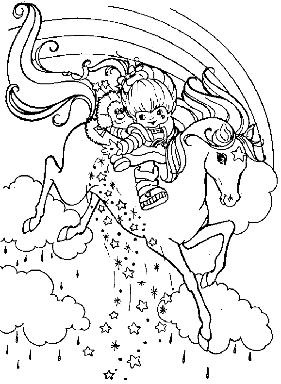 579x792 Rainbow Berit Coloring Coloring Page Rainbow Brite