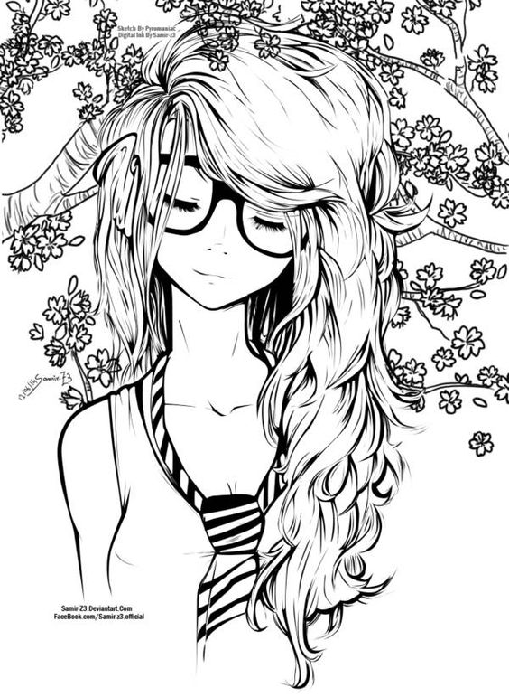564x771 Drawing Girls, Anime Girl Hairstyles And Long Hair