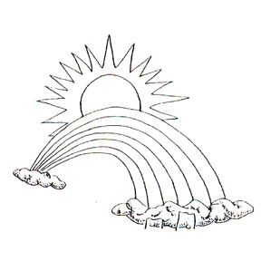 288x288 Religious Rubber Stamps Party Supplies