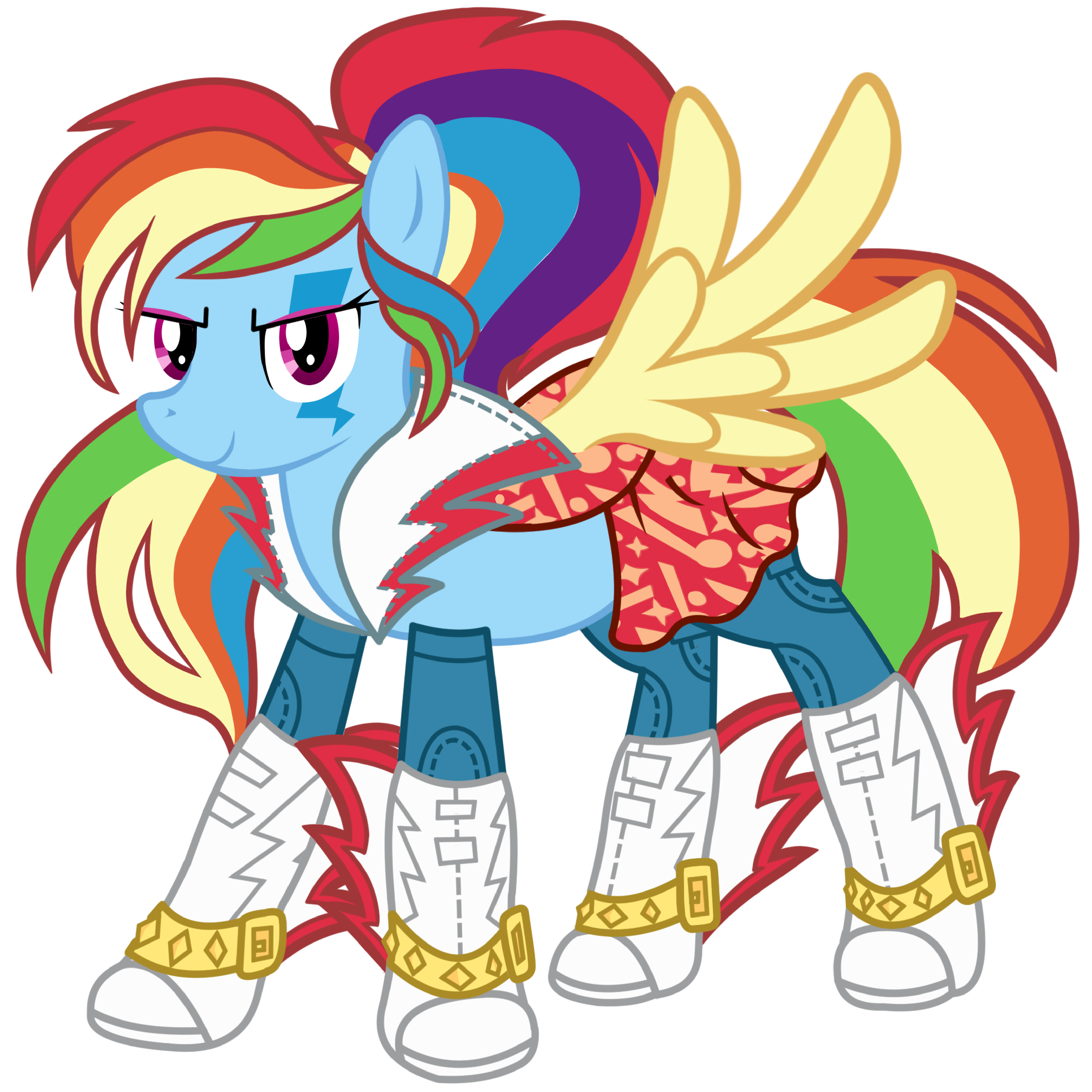 4000x4000 Rainbow Dash