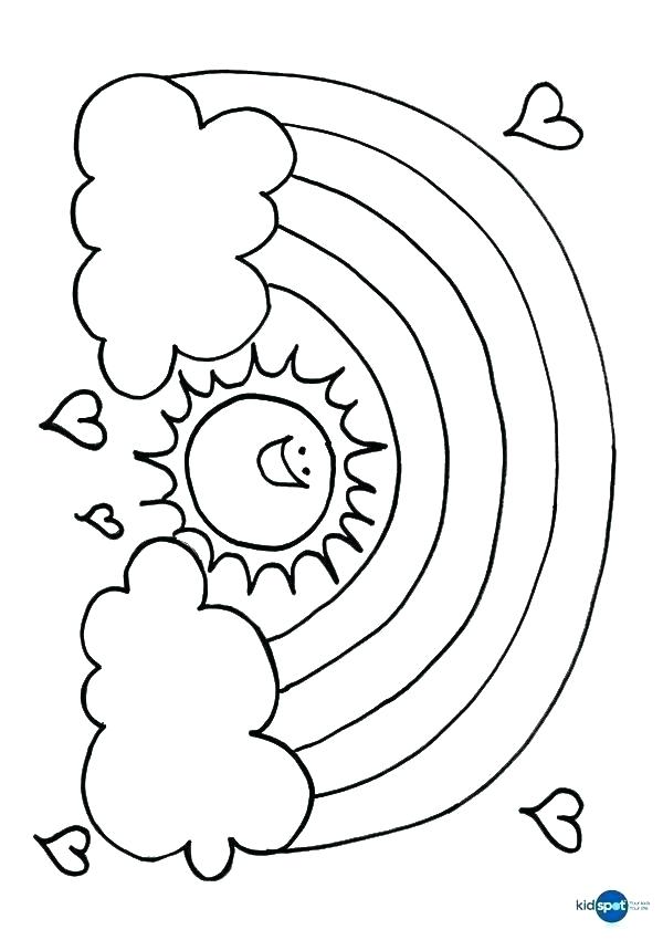 600x850 Rainbows Coloring Pages Rainbow Coloring Pages Awesome Coloring