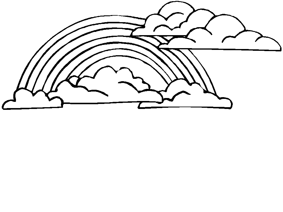 957x718 Rainbow Coloring Pages
