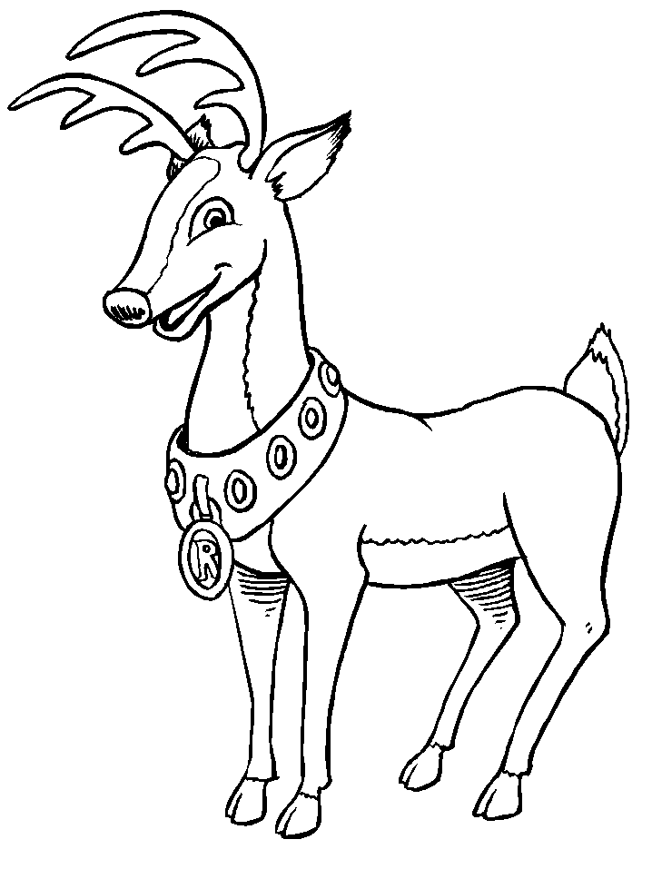 Raindeer Drawing