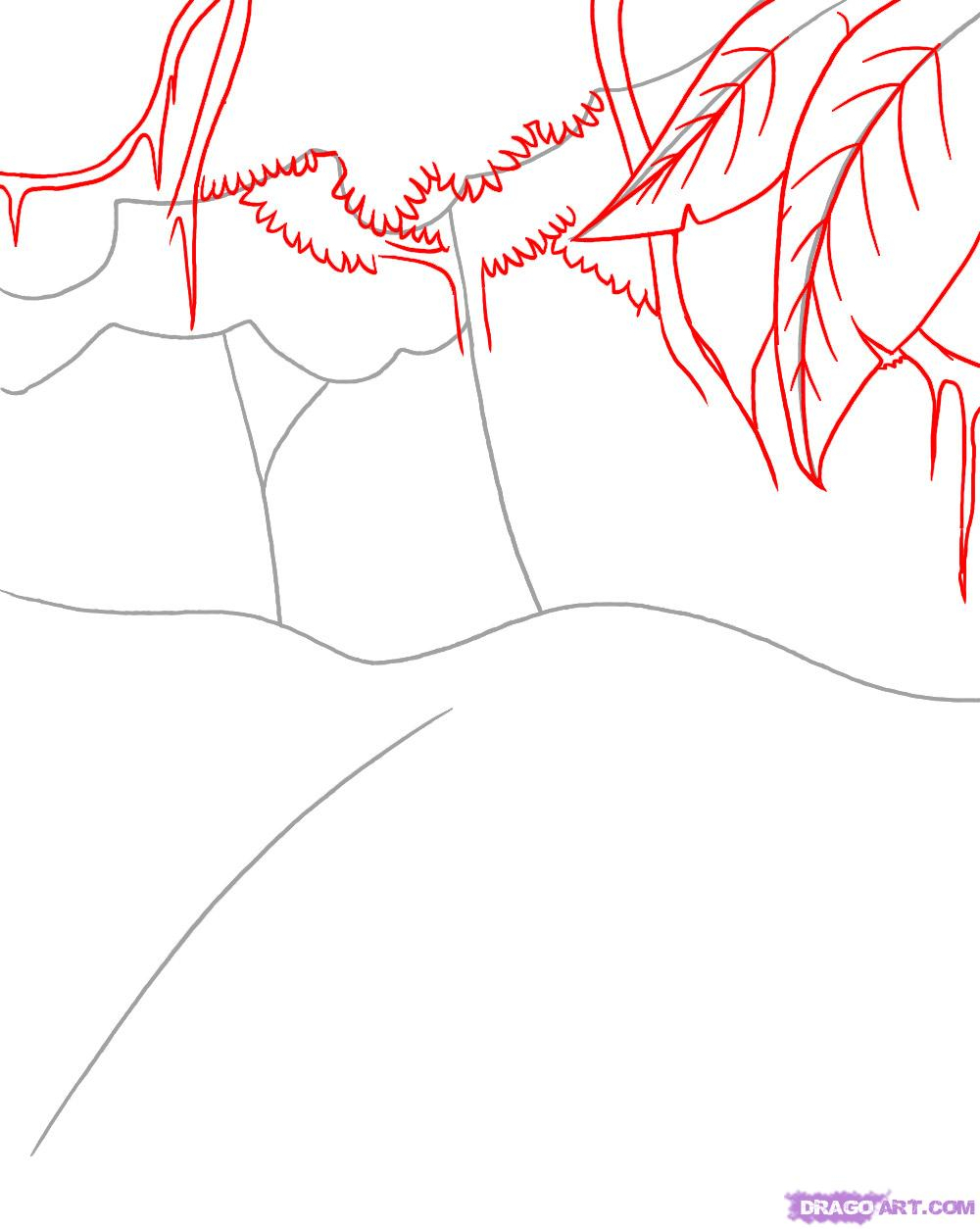 1000x1254 Landscapes Drawings Step By Step Best Landscape Drawing